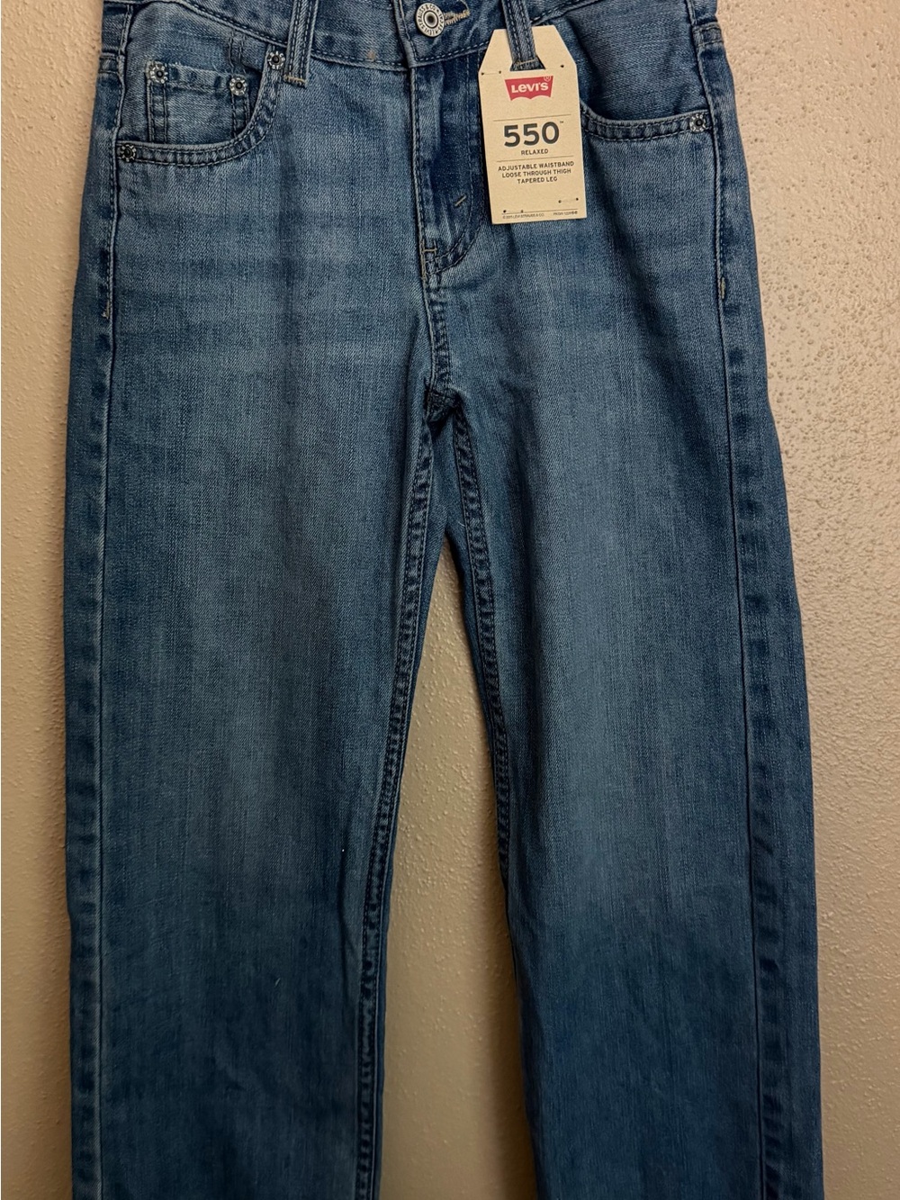 Levi's 550 Relaxed Fit Boy’s Jeans - Medium Blue